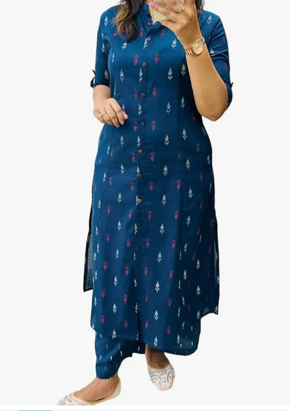 Introducing Our Latest Designer Smart Co-Ord Set -Blue