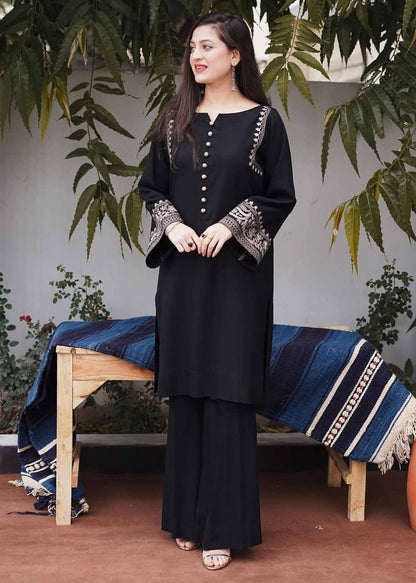 New Aari Work Kurta and palazzo Set
